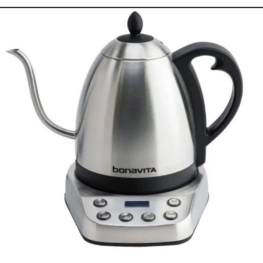 Bonavita Gooseneck Electric Kettle Stainless Steel Variable Temp BV07002US - NEW